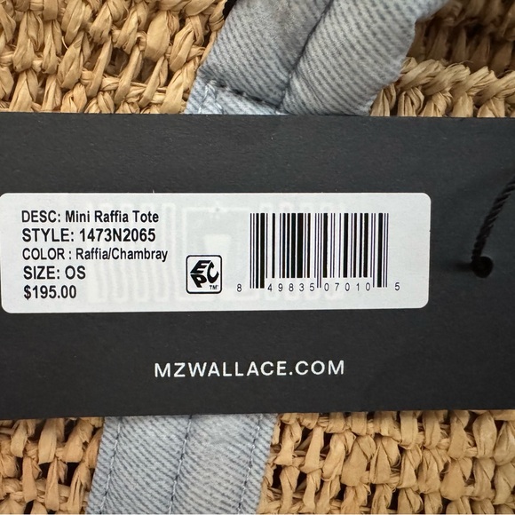 2025 MZ Wallace  Mini Crochet Tote - NWT - Picture 9 of 9